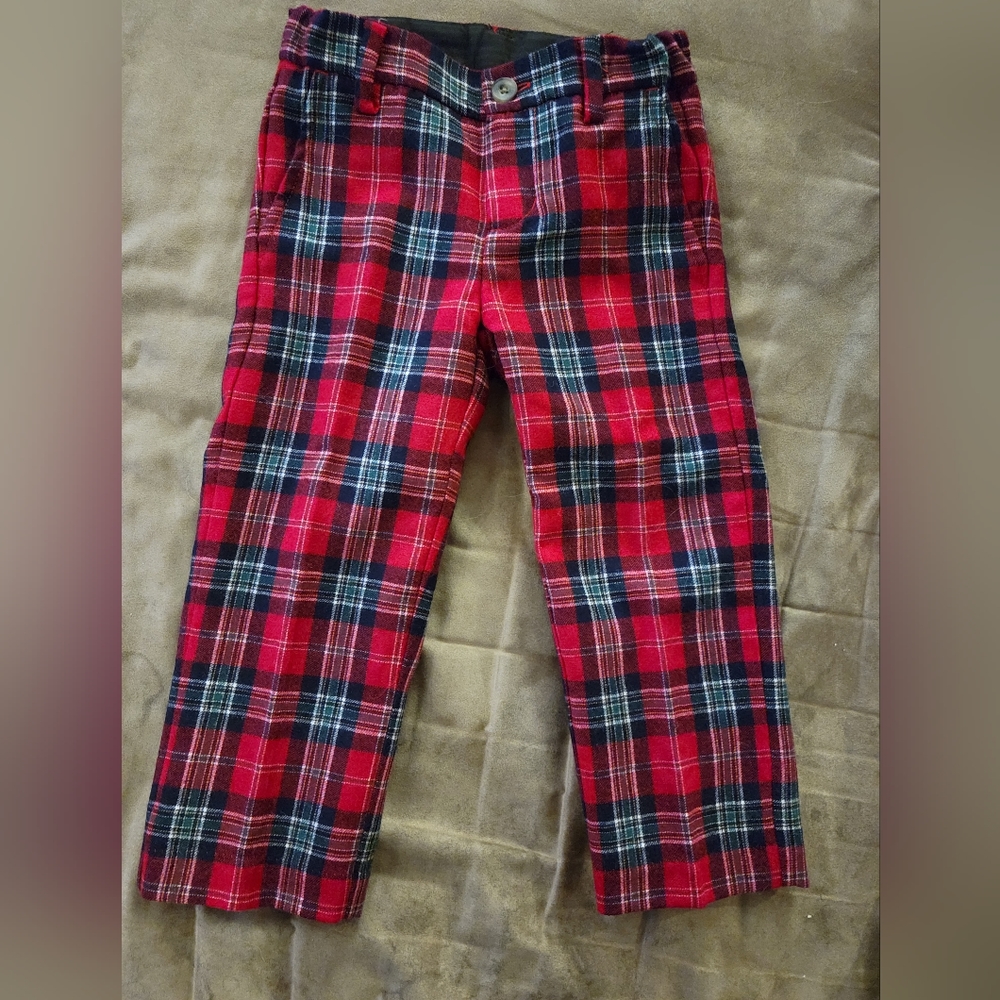 Janie and Jack 2T Plaid Dress Pant